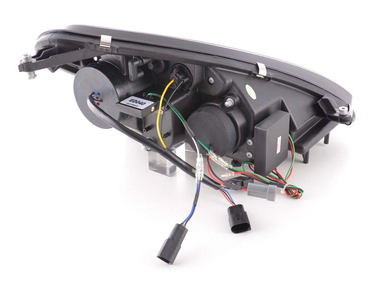 Scheinwerfer Set Daylight LED Tagfahrlicht Mercedes SLK R171 chrom Scheinwerfer Set Daylight LED Tagfahrlicht Mercedes SLK R171 chrom
